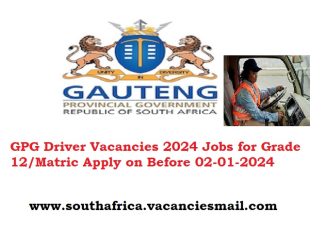GPG Driver Vacancies