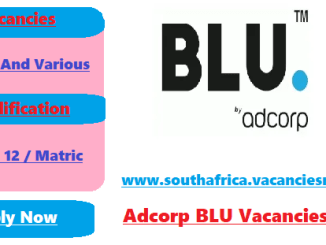 Adcorp BLU Vacancies