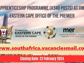 Eastern Cape Office of the Premier Apprenticeship