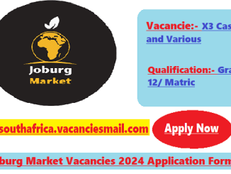 Joburg Market Vacancies