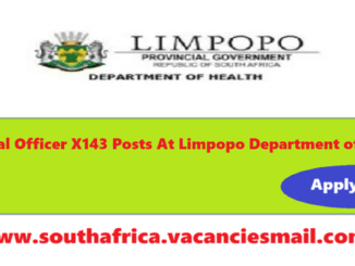 Limpopo Department of Health Vacancies