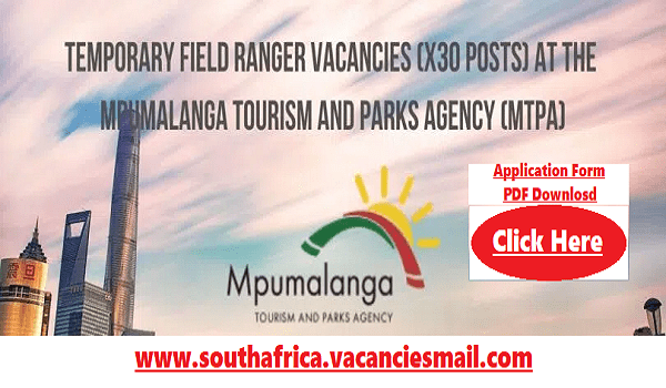 Mpumalanga Tourism and Parks Agency Vacancies
