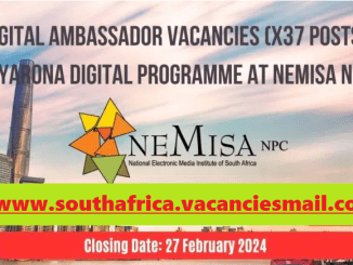 NEMISA Vacancies