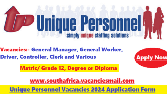 Unique Personnel Vacancies