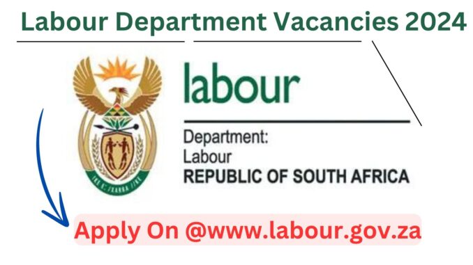 Labour Department Vacancies 2024: Jobs X6 Open Employment Opportunities at @www.labour.gov.za