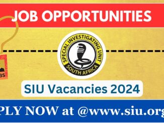 SIU Vacancies 2024