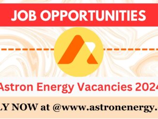 Astron Energy Vacancies 2024