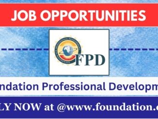 FPD Vacancies 2024