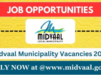 Midvaal Municipality Vacancies 2024