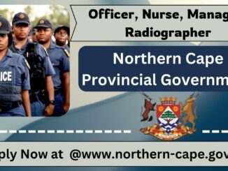 Northern Cape Provincial Government Vacancies 2024